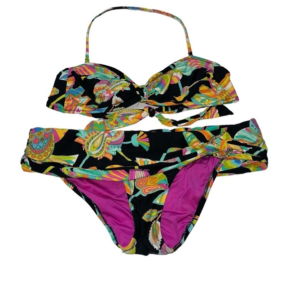 Trina Turk Other - Trina Turk Tahitian Floral Bikini Set